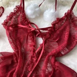 Gothic Valentine Lace Bodysuit Set -Gothic Clothing Store 12 f60439d3 9544 4ad8 a08a 04880c108b30