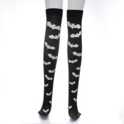 Nocturnal Being Thigh High Socks -Gothic Clothing Store 12 f7c00de2 a071 400f 9743 bf4697621ede