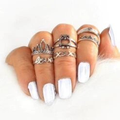 Bohemia Vintage Style Ring Sets -Gothic Clothing Store 13 3da13aca d882 443f ba65 d9f17229c71d