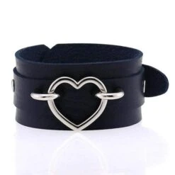 Gothic Locked Heart Bracelet -Gothic Clothing Store 13 76170a0b 543f 4ce3 aa1e f36afb839c35