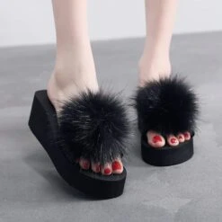 Summer Sassy Pompom Sandals -Gothic Clothing Store 13 7c63d438 49f8 4f84 b1a9 07cafd93aa20