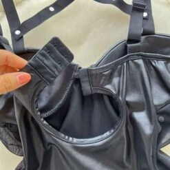 Dominatrix Dreams Lingerie Leather-Look Bodycon Night Dress 29 Dominatrix Dreams Lingerie Leather-Look Bodycon Night Dress -Gothic Clothing Store 13 8f19db8a c924 459d aebe 6121ecbf7ac9