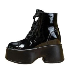 Julie Platform Saddle Shoes -Gothic Clothing Store 13 aa186c5f 3986 47db b5be 321eef33b435