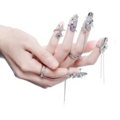 Fashion Armor Nail Ring Set -Gothic Clothing Store 13 d06e2119 c2a1 46fc bf23 2977b0b30e29
