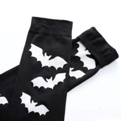 Nocturnal Being Thigh High Socks -Gothic Clothing Store 14 064f8473 d782 40ae aa98 7aac7430c01f