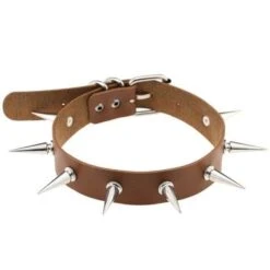Silver Spiked Leather Choker 35 Silver Spiked Leather Choker -Gothic Clothing Store 14 1d10b475 eb25 4881 b063 1a9a6c3753d7