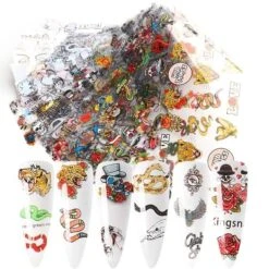 Oh My Skull Nail Art Stickers -Gothic Clothing Store 14 2e402f26 37de 4bee a3e7 6c509a1ad8d4