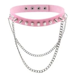 Emo Punk Chained Choker 35 Emo Punk Chained Choker -Gothic Clothing Store 14 37eb1b9b 1725 4b12 b5c7 b62aa6cb49cf