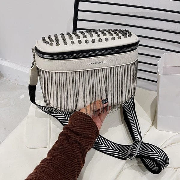 Iris Fringe Studded Bum Bag 15 Iris Fringe Studded Bum Bag - Image 15