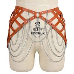 Katriona Leather Belt With Chains -Gothic Clothing Store 14 7ac2ad16 a009 42ef b96c 7ade2ed38ed9