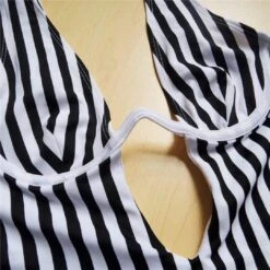 Royal Flush Stripe Bodysuit -Gothic Clothing Store 14 b27d82d9 04af 477f 97ac 192961c8a57d