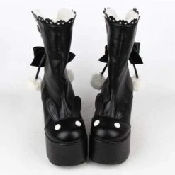 B&W Bunny Toe Shoes -Gothic Clothing Store 14 dff203b7 7315 46b1 b466 fe64c08de09b