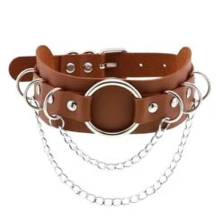 Lawbreaker Punk Leather Choker -Gothic Clothing Store 15 2232dc07 448a 4fb9 9336 3195572ea268