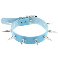 Silver Spiked Leather Choker 36 Silver Spiked Leather Choker -Gothic Clothing Store 15 38cbe5fa 5f74 474a a4ee 7e6d58c49fa4