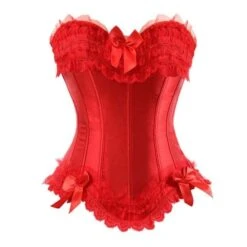 Goth Duchess Satin Overbust Corset -Gothic Clothing Store 15 77280352 15c9 4393 8752 4979bd7a8cc0