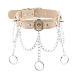Chain Of Guilt Leather Choker -Gothic Clothing Store 15 a67cc1fb f8a5 4a58 b707 dc8dd52812ba
