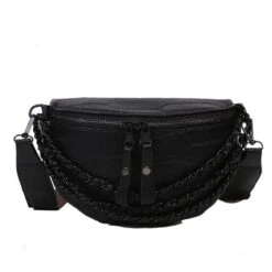 Faux Leather Chain Bum Bag -Gothic Clothing Store 15 dd779b43 99c2 4481 9d26 cf0b76cc2d3b