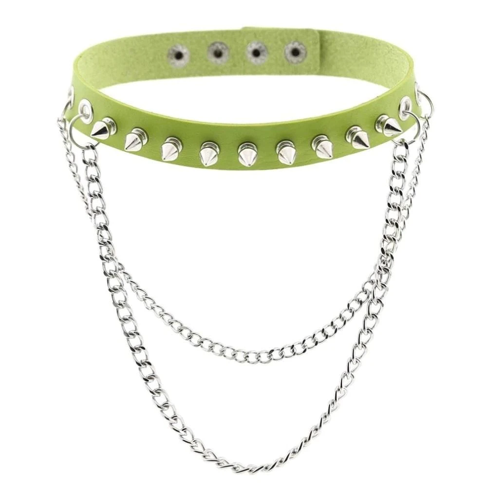 Emo Punk Chained Choker 6 Emo Punk Chained Choker - Image 6