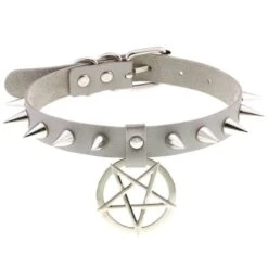 Pentagram Bondage Necklace 36 Pentagram Bondage Necklace -Gothic Clothing Store 16 b258f231 77ff 465d 957f 24056b489cee