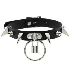 Locked Up Choker Necklace 37 Locked Up Choker Necklace -Gothic Clothing Store 16 f1743f10 137c 4a19 958c feab6a8cbf42