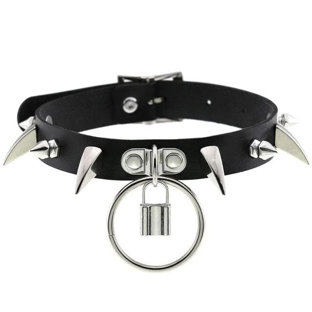 Locked Up Choker Necklace 18 Locked Up Choker Necklace - Image 18