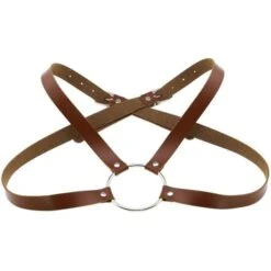 Slave For You Leather Harness -Gothic Clothing Store 17 0c13cee4 ebd9 4564 b44e 88e65f0eeef9