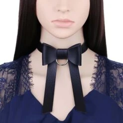Bowknot Leather Choker 25 Bowknot Leather Choker -Gothic Clothing Store 17 0d28ab69 5f18 47e2 8b81 067c21a62cf9