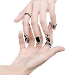 Fashion Armor Nail Ring Set -Gothic Clothing Store 17 9cd9c139 5a4e 4972 b8cf 100fc239e301