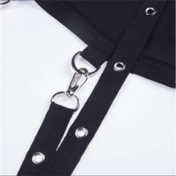 Hypnotic Side Profile Bodysuit -Gothic Clothing Store 19