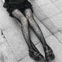 Flashy Black Gothic Tights -Gothic Clothing Store 1 01040765 612d 44e7 a0e7 f959ef12ef3e