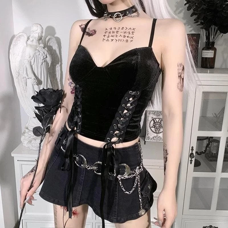 Delusion Black Cami Top 1 Delusion Black Cami Top