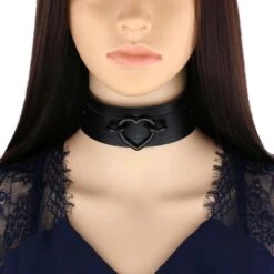 Black Heart Choker Necklace 27 Black Heart Choker Necklace -Gothic Clothing Store 1 0f5bbf52 46e3 4df0 b131 89b75b41b531