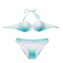 Gothic Pearly Shell Halter Bikini Set – High-Waist Two-Piece Swimwear -Gothic Clothing Store 1 1a2084b0 2452 41a0 a1d7 7b55903ddd60