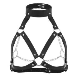 Punk Gothic Chained Harness -Gothic Clothing Store 1 22c449d0 5ac7 4c65 8f0e b7d0b6b89172