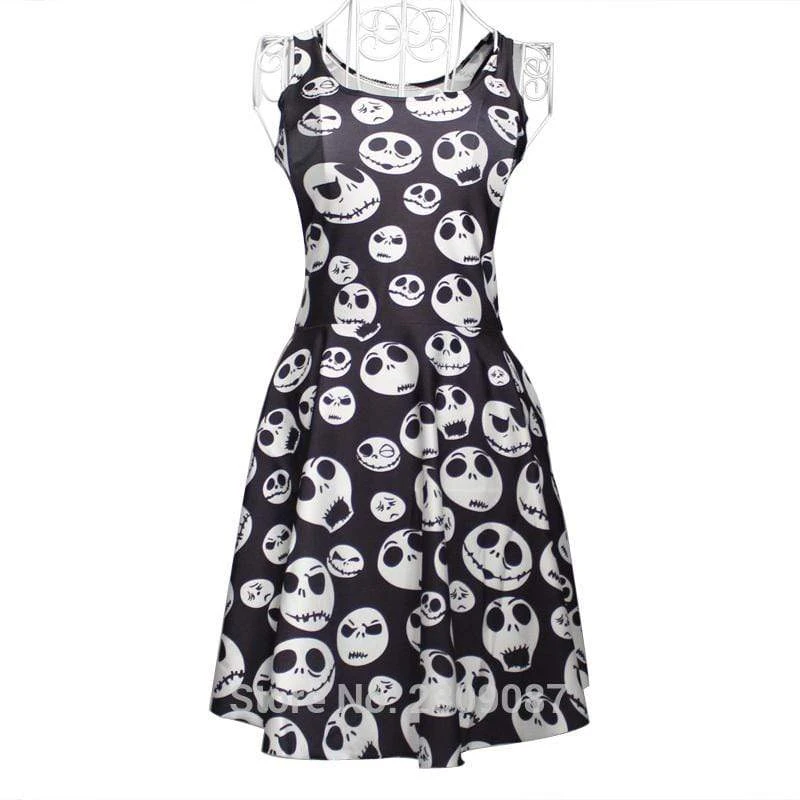 Got The Tea Polka Skull Dress 4 Got The Tea Polka Skull Dress - Image 4