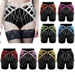 Katriona Leather Belt With Chains -Gothic Clothing Store 1 2a3aa452 323b 46dc 8eaa f186cb133480