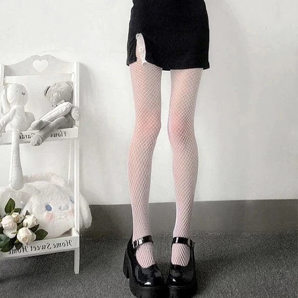 Gothic Lolita Mesh Tights 15 Gothic Lolita Mesh Tights - Image 15