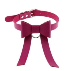 Bowknot Leather Choker 26 Bowknot Leather Choker -Gothic Clothing Store 1 46297b2b edec 4db7 a5f1 f8e4bb7b7c0c