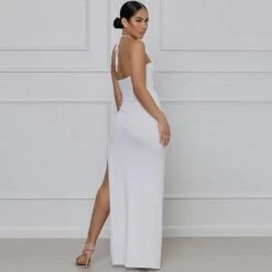 Night Queen Halter Maxi Dress -Gothic Clothing Store 1 4a9167d3 ca92 491a bba4 8dac878be52a