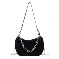 Miss Fuzzy Chain Shoulder Bag -Gothic Clothing Store 1 50541f00 0095 4121 ab29 e658e5c3b9ec