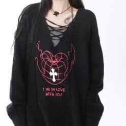 Emo Grunge Sweater Top Set -Gothic Clothing Store 1 50c1f3aa dd22 420d 9b61 1e10b80ee6ad