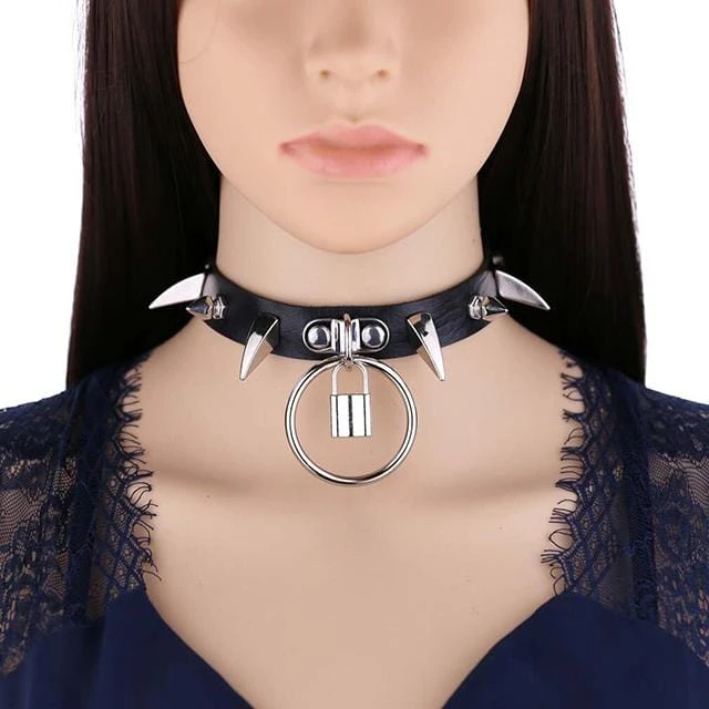 Locked Up Choker Necklace 3 Locked Up Choker Necklace - Image 3