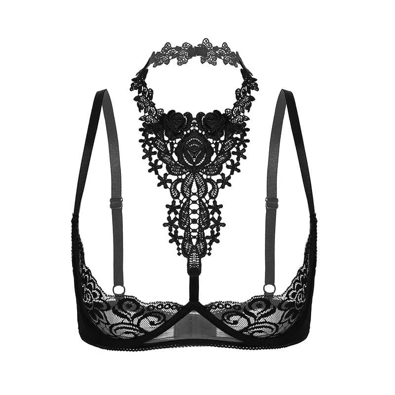 Sexy Underwired Halter Bra 7 Sexy Underwired Halter Bra - Image 7