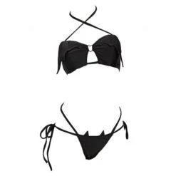 Batty & Bold Gothic Two-Piece Halter Set -Gothic Clothing Store 1 76e8a6ff 8511 4748 af35 3a68d1fc04ae