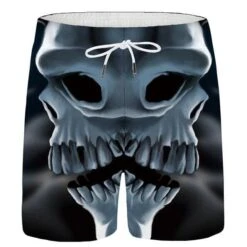 Summer Skull Shorts -Gothic Clothing Store 1 7e6c4a48 c786 4d1b 9049 016f70dec927
