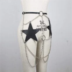 Chained Star Harness -Gothic Clothing Store 1 84032895 19e9 4bce b45e a38012cf1cc2