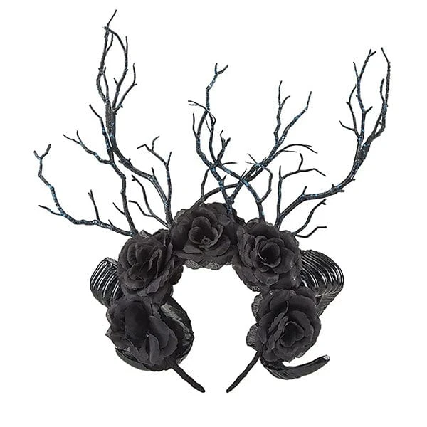 Grimwood Darkrose Headband 5 Grimwood Darkrose Headband - Image 5