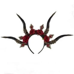 Gothic Antelope Horn Headdress -Gothic Clothing Store 1 8c6db94d 3660 4931 8f4b a4f5d4647db6