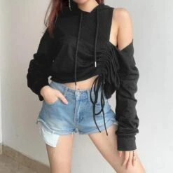 Asymmetric Kawaii Hoodie -Gothic Clothing Store 1 9488d6cb 60ea 4768 afda d95d462c7b01