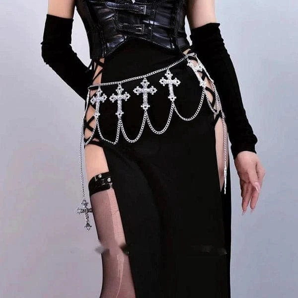 Dark Lolita Chain Belt 2 Dark Lolita Chain Belt - Image 2